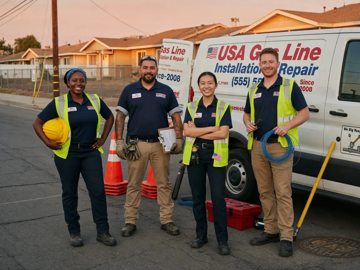 Gas Line Installation company in Wrightstown, NJ